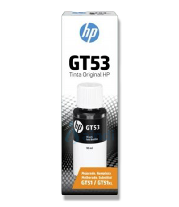 Tanque de Tinta HP GT53 Negro - Rinde hasta 4000 Páginas