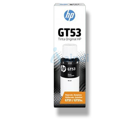 Botella de tinta HP GT53 Negro 1VV22AL
