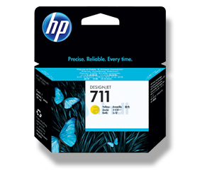 HP 711 Amarillo 29 ml Tinta Amplio Formato CZ132A | ProductKey CZ132A