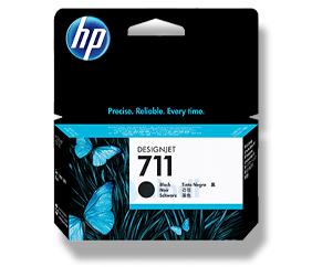 Tinta HP 711 CZ129A Negro 38 ml ProductKey CZ129A para Impresión