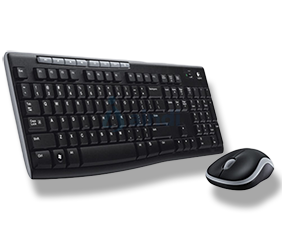 Kit de Teclado y Mouse Logitech MK270 920-004432 Estándar Negro 10 m