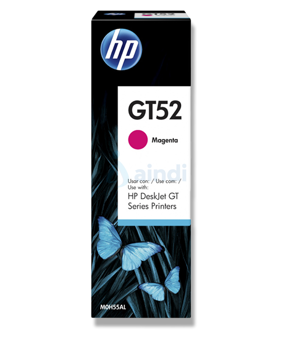 Botella Tanque de Tinta HP GT52 Magenta, 70ml
