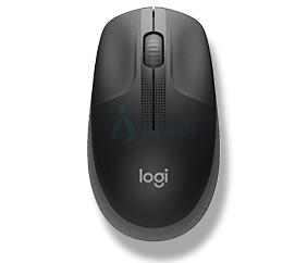 Mouse Logitech M190 Full Size Inalámbrico 1000 dpi USB Color Gris