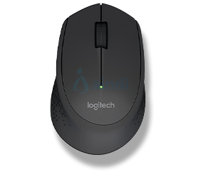 Logitech M280 Mouse inalámbrico negro 3 botones 10 m 1000 DPI 910-004284