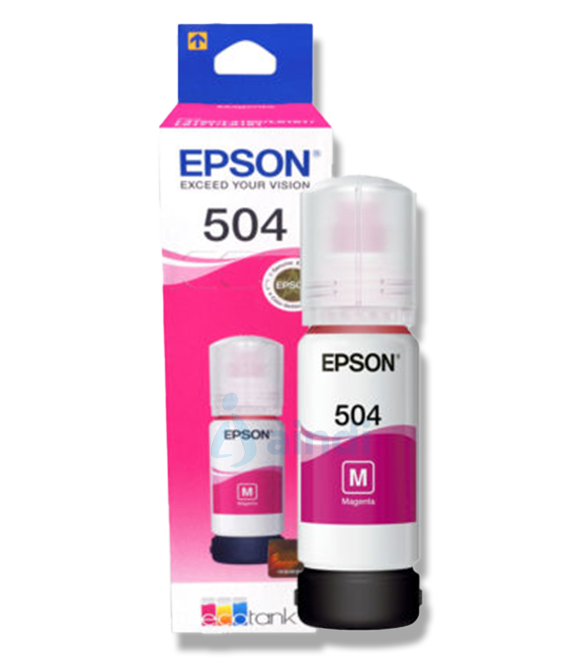 Tanque de Tinta Epson T504 Magenta, 70ml - Epson T504320-AL
