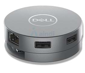 Dell DELLDA305U 6 en 1 USB-C con USB-A, HDMI, DisplayPort y RJ45 - Producto 470-AFJI