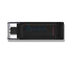 Kingston DataTraveler 70 64GB USB-C Negro DT70/64GB