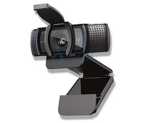 Webcam Logitech C920s 720p, vídeo Full HD 1080p más rápido y fluido, audio estéreo natural, 960-001257
