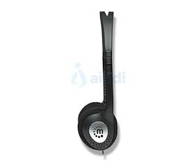 Manhattan 177481 Auriculares Diadema Estéreo Acolchados 3.5 mm