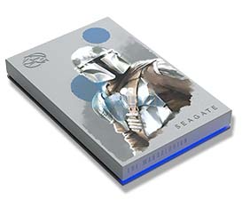 Disco Duro Externo Seagate FireCuda 2TB 2.5" USB 3.0 Edicion StarWars The Mandalorian RGB para PC MAC PS4/5 Xbox One X/S