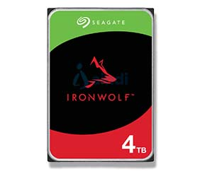 Disco Duro Seagate IronWolf 4TB 3.5" 5400RPM SATA lll 6 Gbit/s Cache 256MB de 1-8 Bahias para NAS