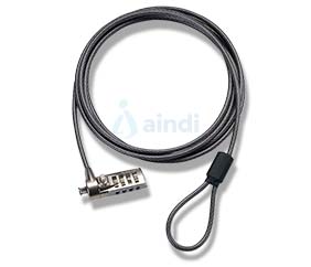 Candado de Cable Targus Defcon T-Lock Combinado Reajustable PA410U