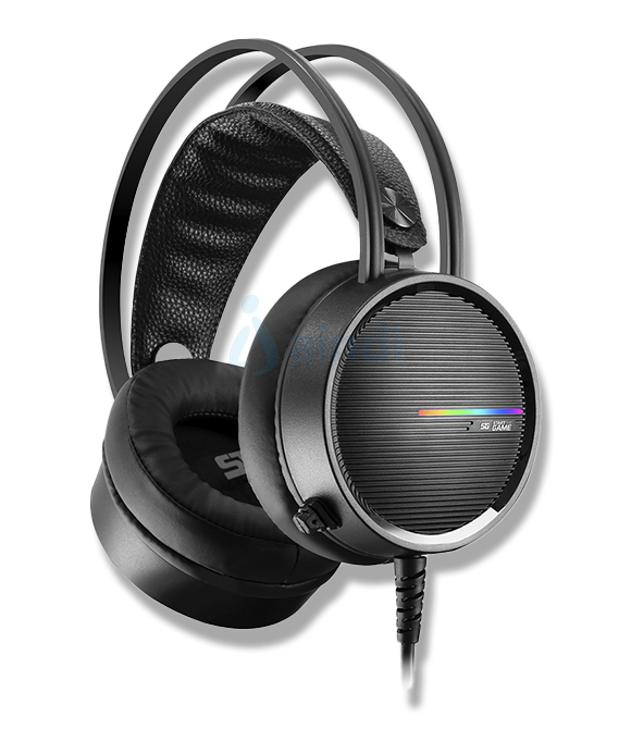 Diadema Vorago Gamer HS-502 Micrófono RGB Conector 3.5mm Color Negro