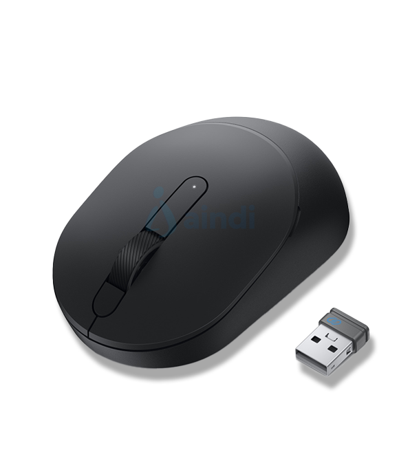 Mouse Dell Inalámbrico MS3320W Óptico 1600 PPP - Color Negro