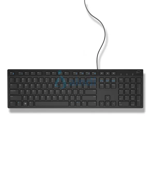 Teclado USB Alámbrico Dell KB216-BK-LTN Español