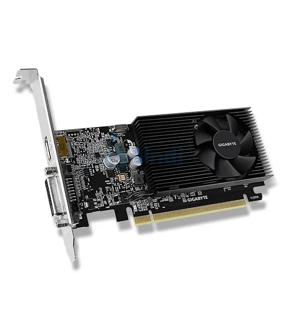 Tarjeta de Video Gigabyte GeForce GT1030 OC 2GB Low Profile Single Fan DDR4 PCIe 3.0 1xHDMI 1xDVI-D