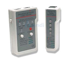 Intellinet Probador de Cables Multifuncional Red RJ45/RJ11 351898