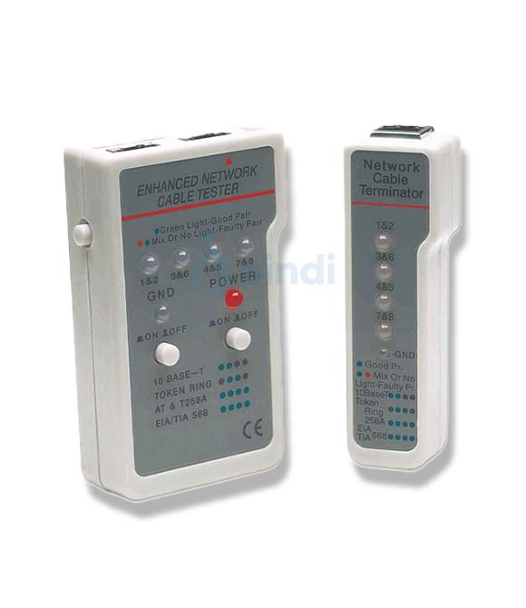 Probador de Cables Multifuncional Intellinet para Redes RJ45 y RJ11