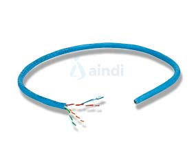 Bobina de Cable Intellinet Cat 6 CCA 305 m Sólida Azul Modelo 704670