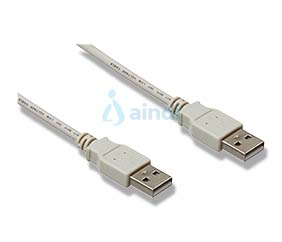 Manhattan Cable USB A-A 1.8 m Gris - 317887