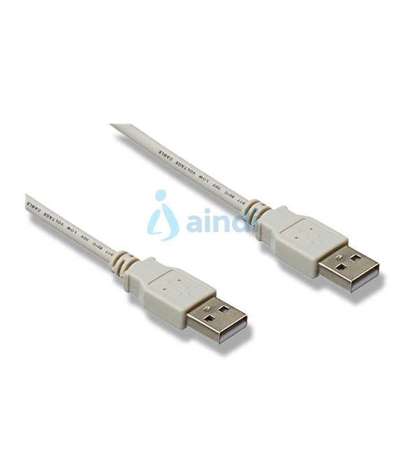 Cable Manhattan USB A-A 1.8m - Color Gris