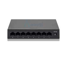 INTELLINET Switch de Escritorio Ethernet Gigabit 8 Puertos Negro 530347