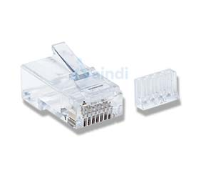 INTELLINET Plug RJ45 Cat6 UTP Multifilar 50 Micras Pro 790611