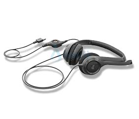 AUDIFONOS DIADEMA LOGITECH H390 SUPRESION DE RUIDO CONTROL DE VOLUMEN USB NEGRO