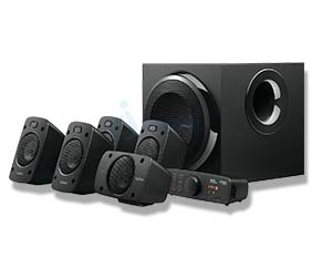 Logitech Z906 Bocinas Sonido Envolvente THX 5.1 500W 980-000474