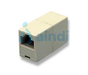 Intellinet Cople RJ45 Cat 5e Modular Hembra-Hembra Beige 504225