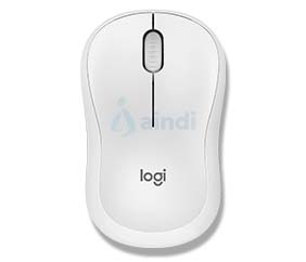 Mouse Logitech M240 910-007116 inalámbrico Bluetooth silencioso blanco
