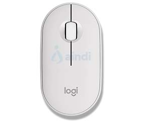 Logitech Pebble 2 M350S Mouse Inalámbrico Bluetooth Easy-Switch Blanco 910-007047