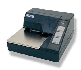 Miniprinter epson tm-u295-292, matriz, 7 agujas, serial, certificacion, negra, (no incluye fuente de poder)