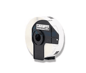 Brother DK-1201 Etiquetas de papel blancas para impresión en negro, 400 etiquetas de 29 mm x 90.3 mm, DK1201