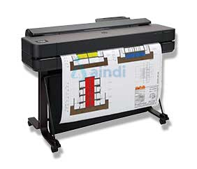 Plotter HP DesignJet T650 5HB08A 24" 2400x1200 dpi Inyección Térmica