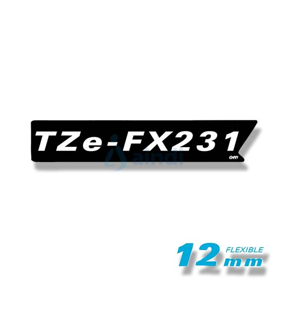 Cinta BROTHER TZEFX231