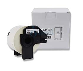 Brother DK-2205 Cinta negro sobre blanco 62 mm x 30.4 m DK2205