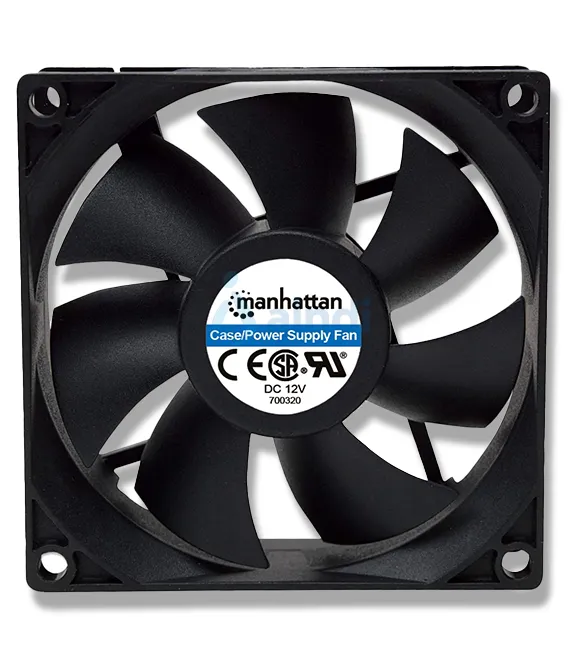 Ventilador Manhattan 4 Pines para PC - 80x80x25 mm