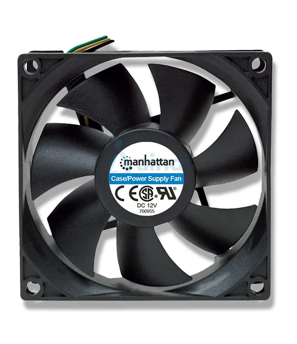 Ventilador Manhattan 3 Pines PC 80x80x25 mm