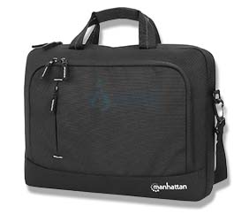 Manhattan Helsinki Maletín ecológico para laptop 14.1" Negro 440363