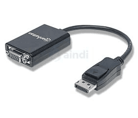 MANHATTAN Adaptador DisplayPort a VGA 15 cm Activo Negro 151962