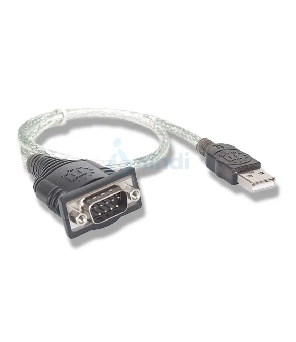 Convertidor Manhattan USB a Serial DB9M 45cm