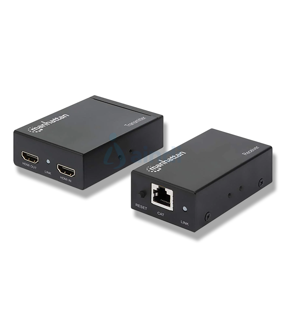 Extensor Video Manhattan HDMI Sobre Ethernet 50m Cable Cat6