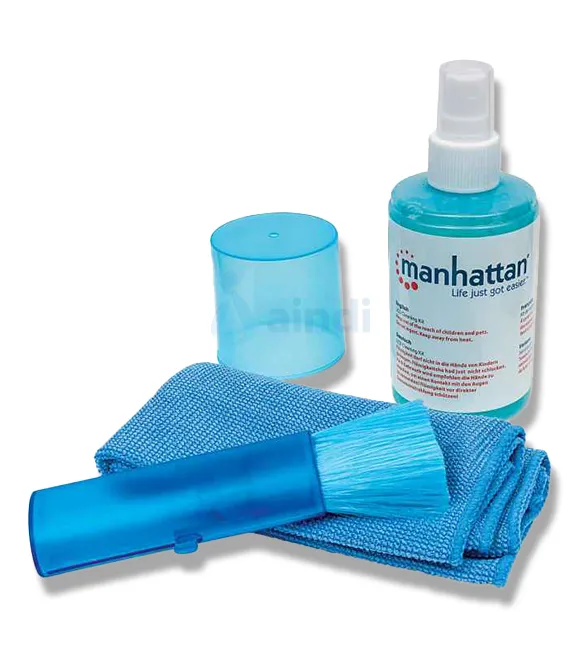 Kit Limpieza Manhattan para LCD Solución 200ml Paño y Brocha