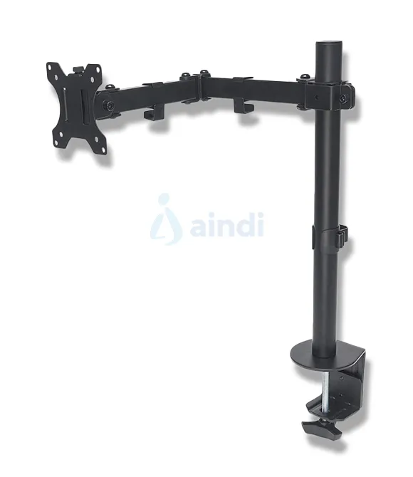 Soporte para Monitor Manhattan de 13" a 32" - Escritorio, Con Brazos Doble Articulación, Color Negro