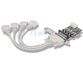 Manhattan Tarjeta Serial PCI Express 4 Puertos DB9 153584