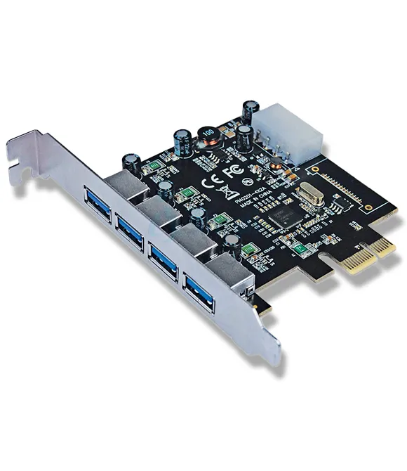 Tarjeta Serial Manhattan PCI Express USB 3.0 4 Puertos Estándar
