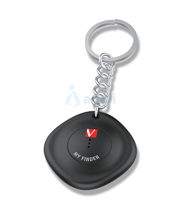 Localizador Verbatim Bluetooth MyFinder Verbatim Blanco y Negro Paquete C/2 Piezas
