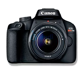 Canon EOS Rebel T100 Cámara Digital con lente EF-S 18-55mm f/3.5-5.6 | 2628C003AA