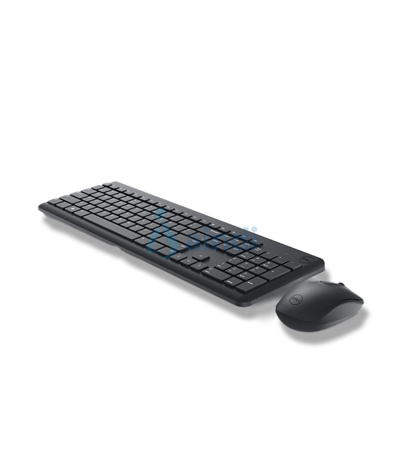 Teclado y Mouse inalámbrico Dell KM3322W-R-LTN Español Negro